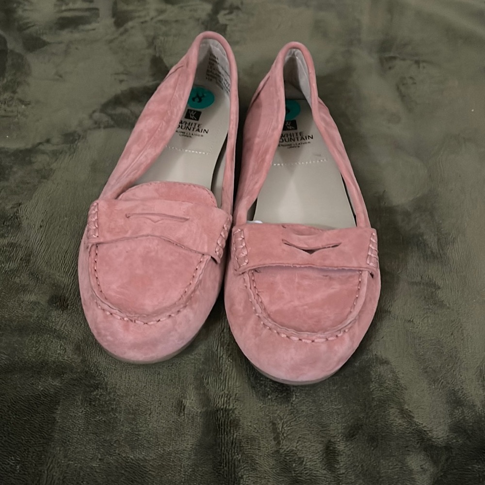 White Mountain pink slide on